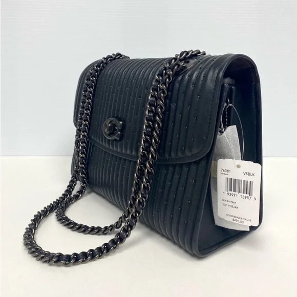 Ciach Parker shoulder bags with Quilting and Rivets. - Picture 5 of 7